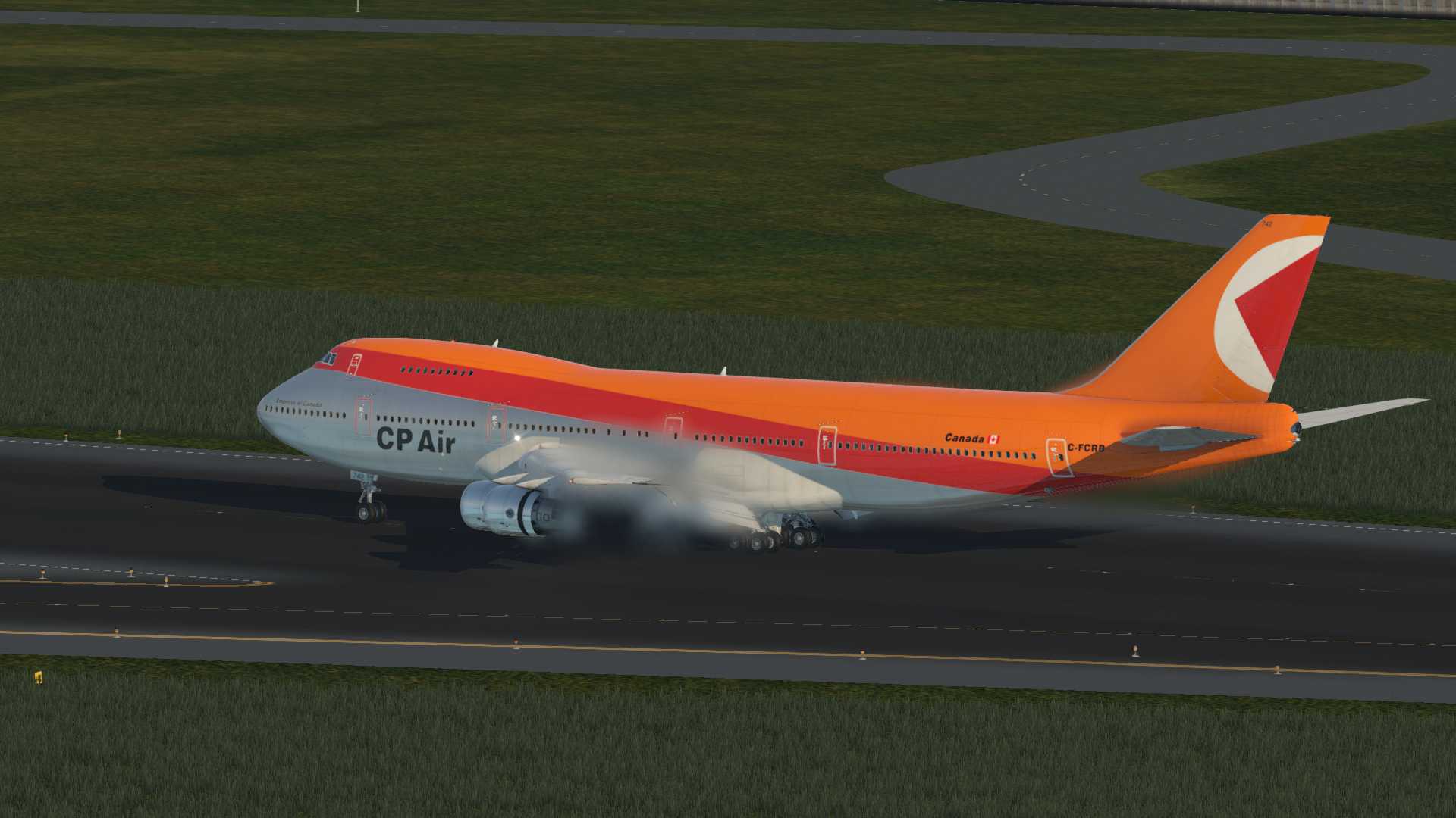 CP AIR 742降落马尼拉-3021 