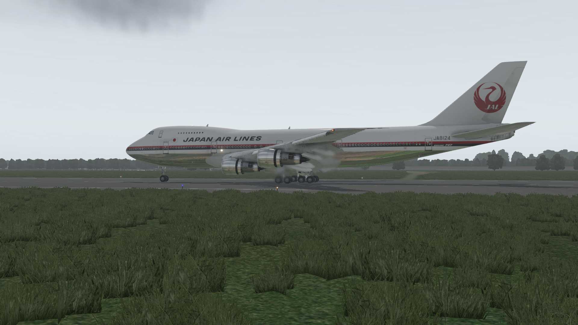 日本航空742降落东京成田-2914 