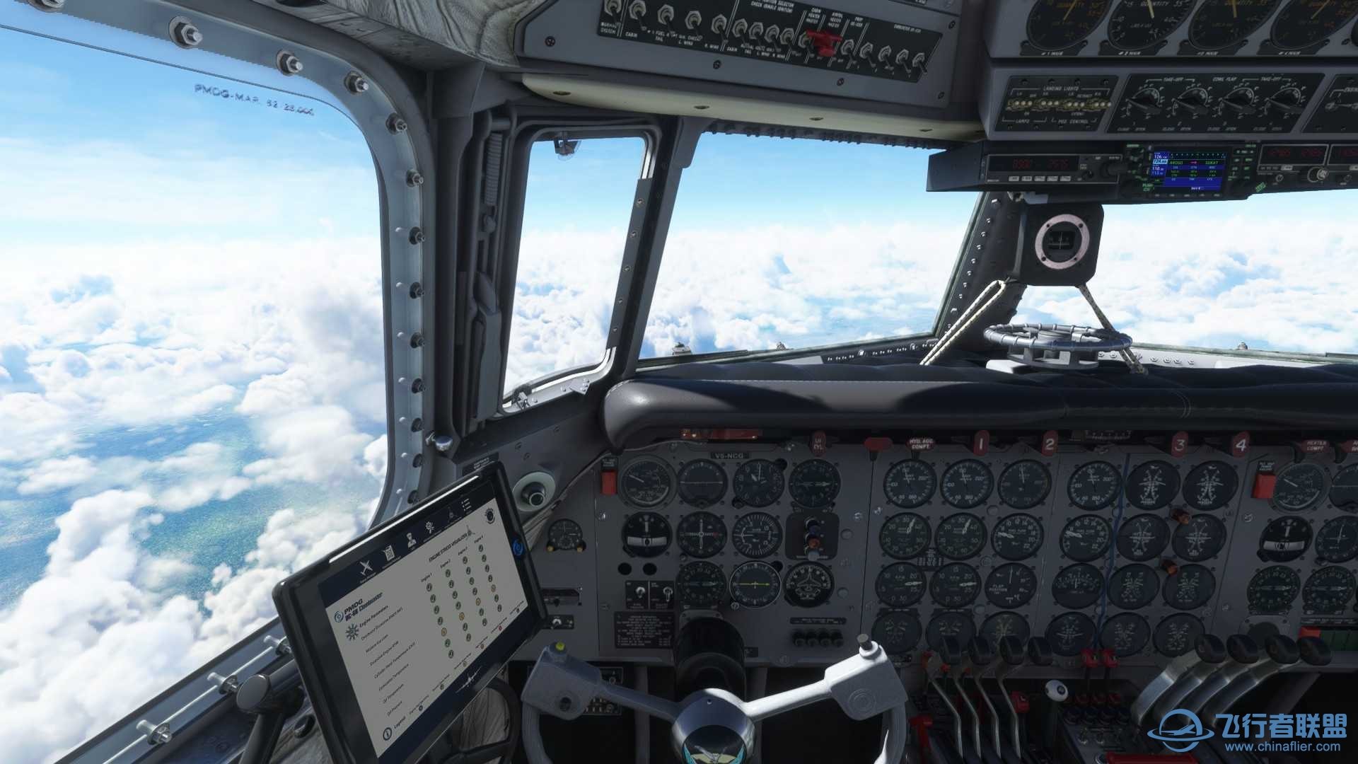 【冷门原创教程】PMDG DC-6中文带飞教程-9685 