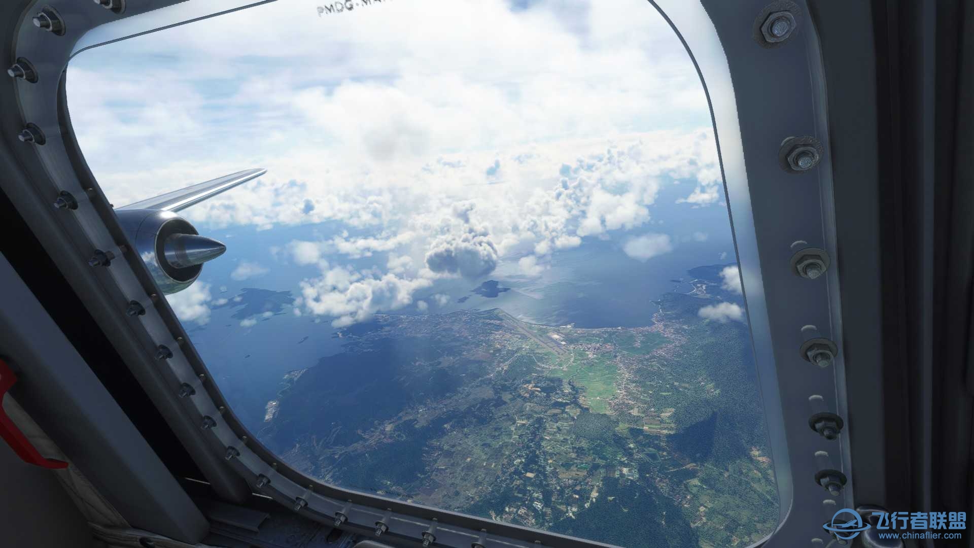 【冷门原创教程】PMDG DC-6中文带飞教程-8726 