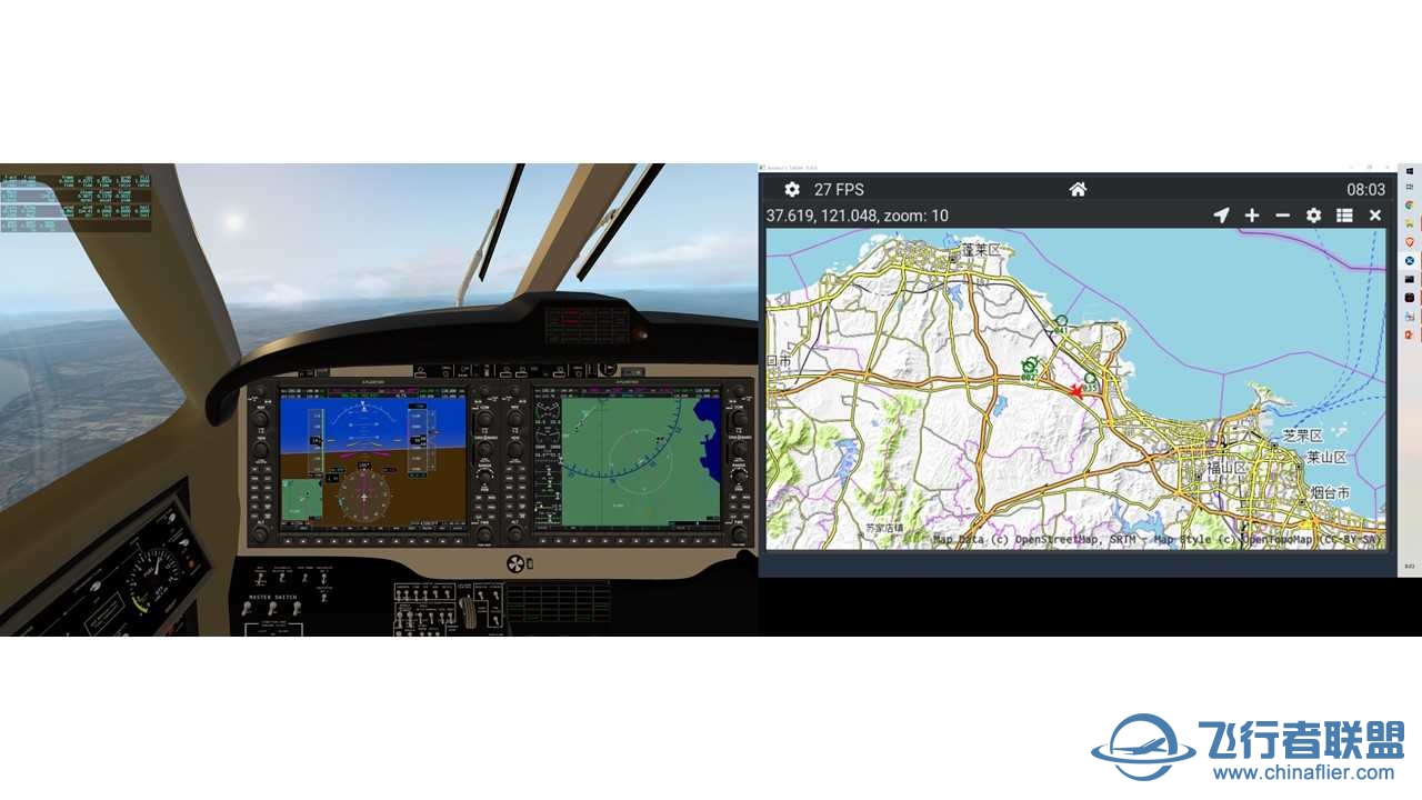 CNAIP机场 环中国飞行——更新至第七十四站——ZSYT 2 ZSWH-9027 