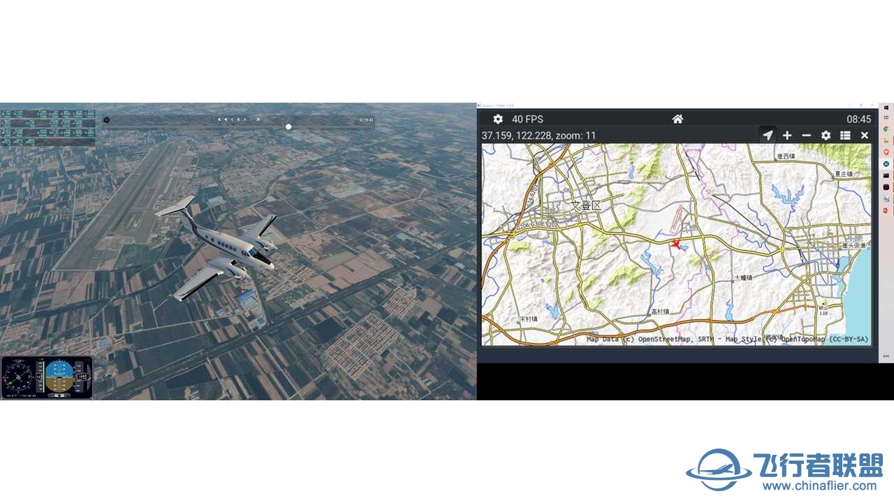 CNAIP机场 环中国飞行——更新至第七十四站——ZSYT 2 ZSWH-1858 