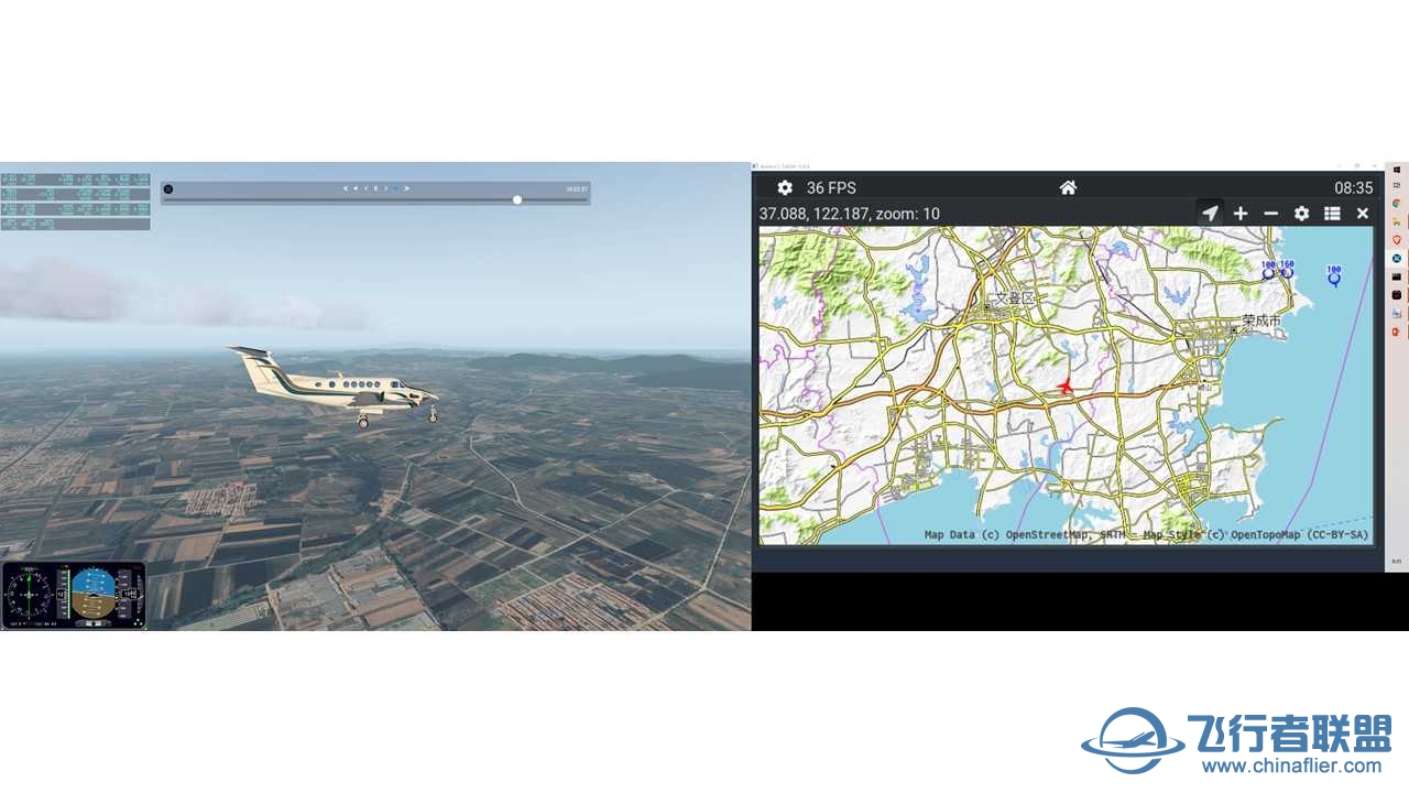 CNAIP机场 环中国飞行——更新至第七十四站——ZSYT 2 ZSWH-9295 