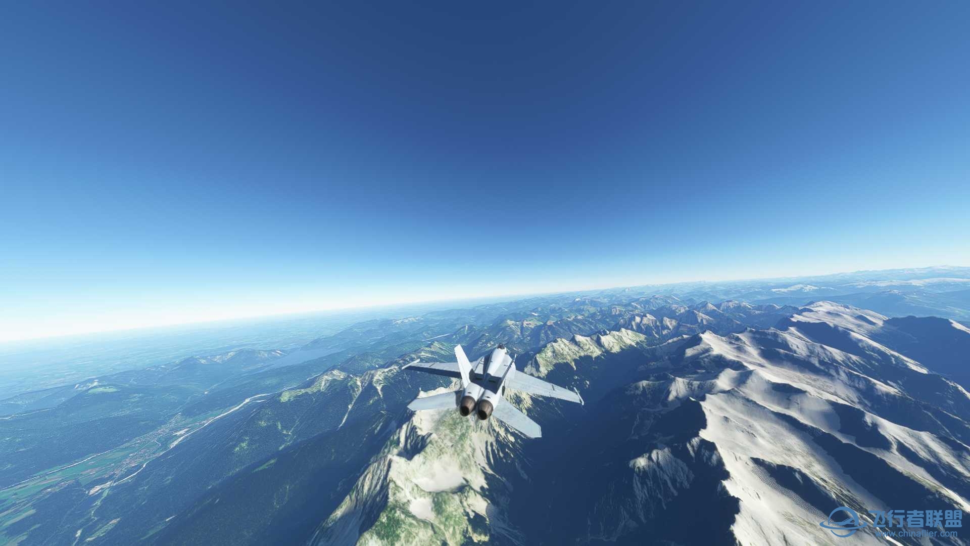 阿尔卑斯山脉附近飞行无法进行游戏-1162 