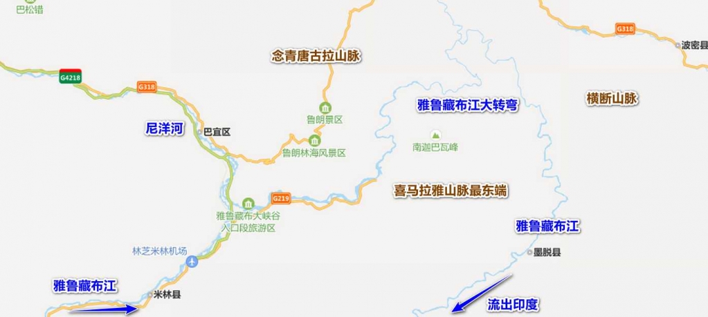 连载104雅鲁藏布大峡谷--航拍喜马拉雅-1236 