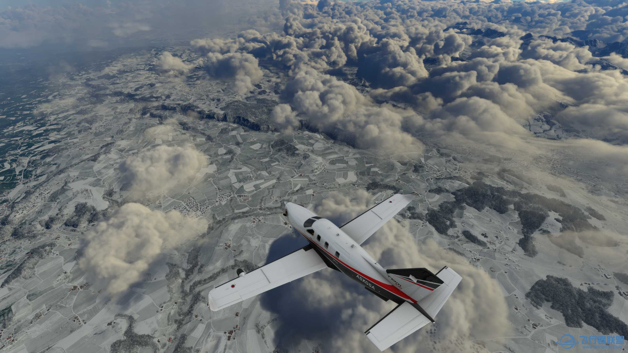 模拟飞行这个云层高度怪怪的.........-2002 