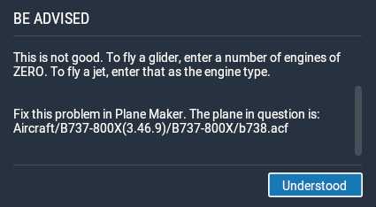 求解答 XP11 738zibo遇到这种问题-6069 