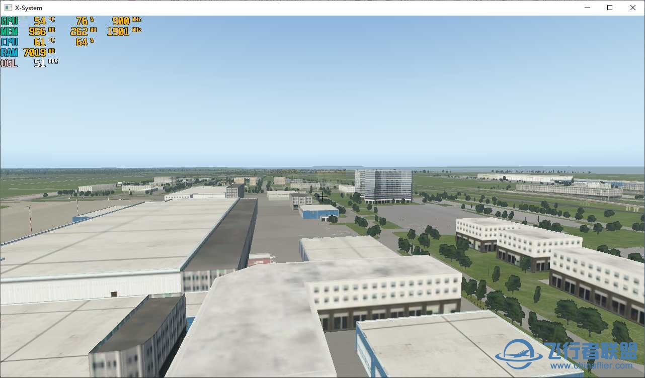 Xplane地景可视建筑距离-8789 