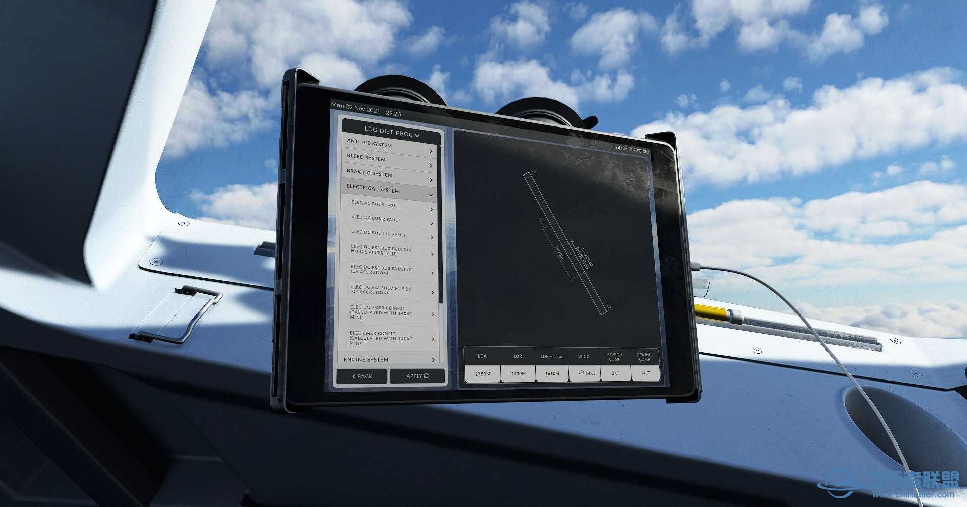 Fenix A320预览更新：EFB更新、电气功能等-463 
