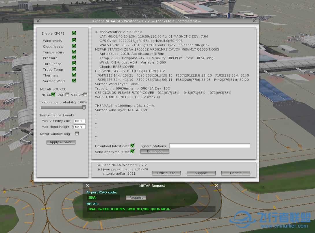 [XPGFS] Xplane NOAA 全球预报天气2.7.2-3217 