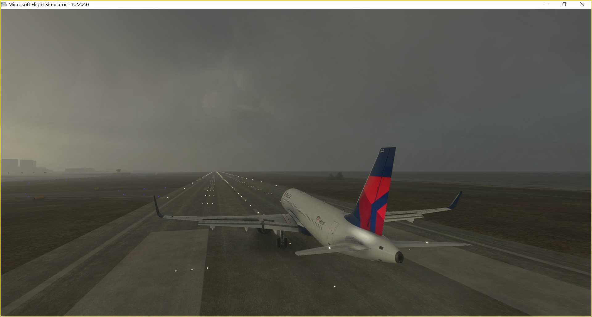 landing in rain 雨天降落-5506 