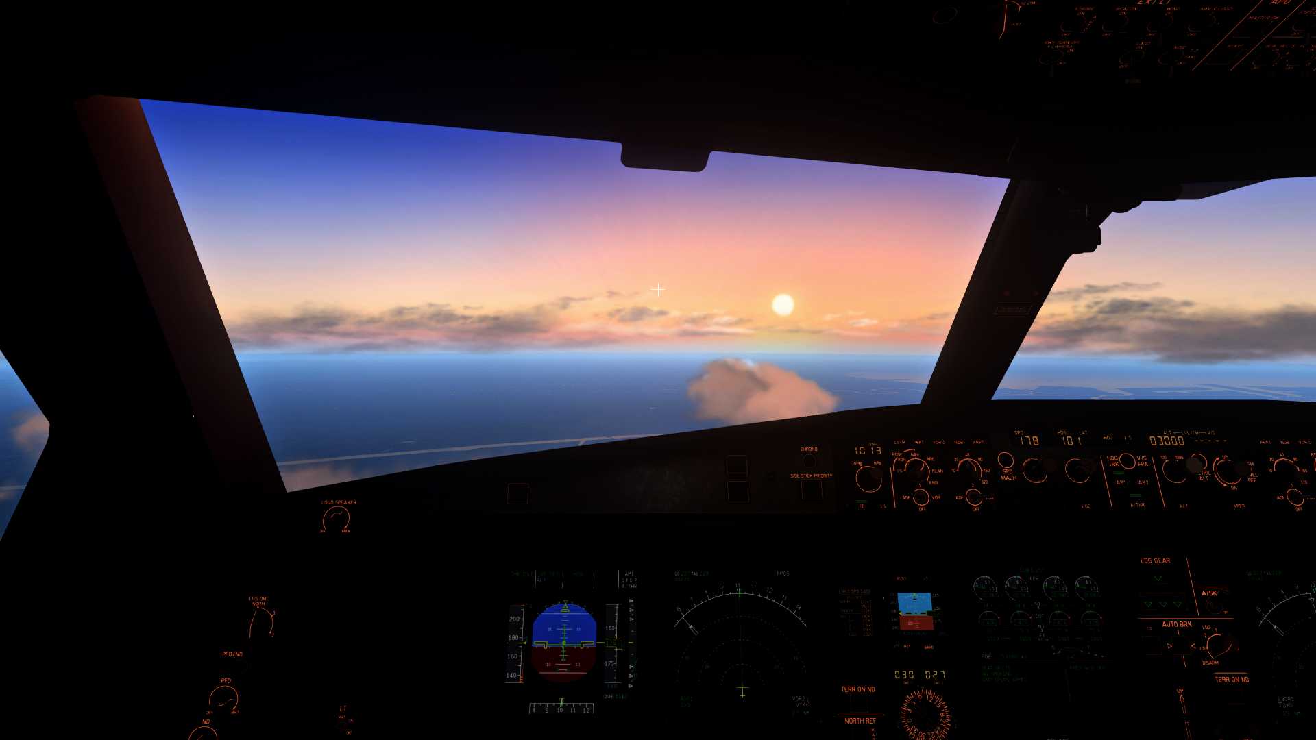 xplane的日出（多图预警）-7013 