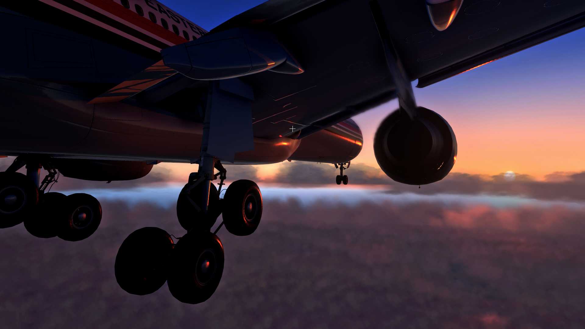 xplane的日出（多图预警）-8266 