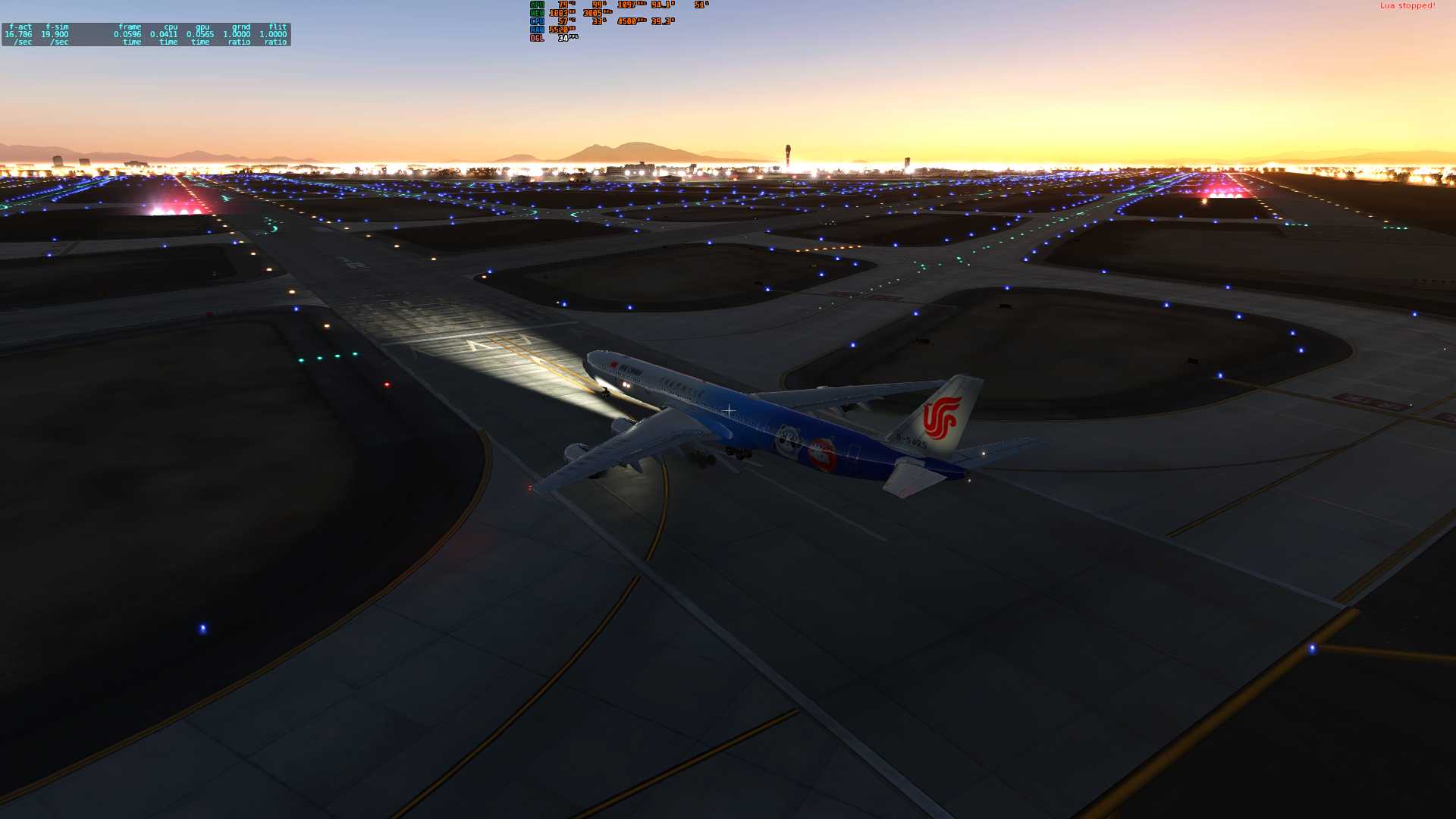 迎着日出，冲向天空——KLAS-KSFO（多图）-2714 
