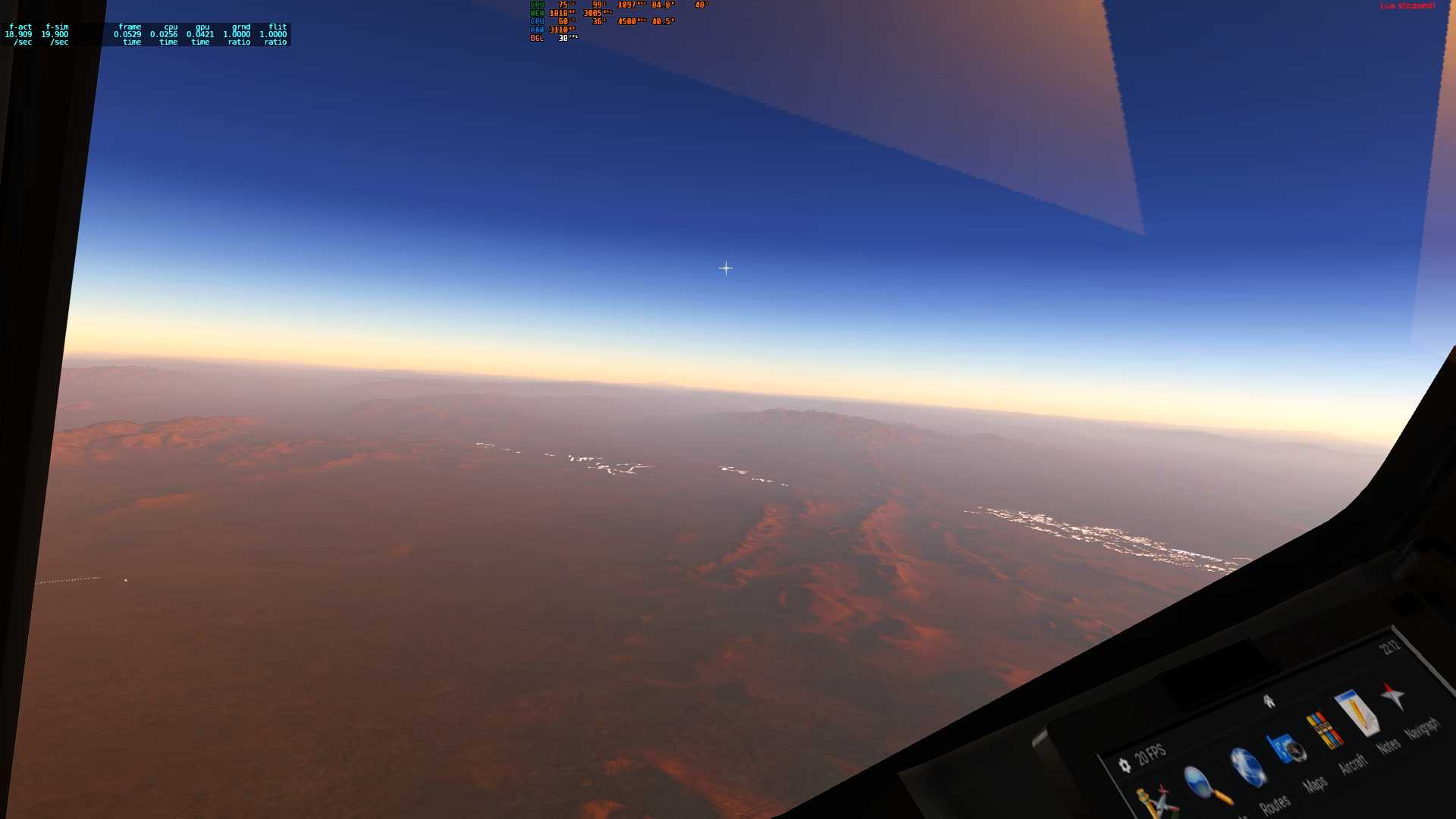 迎着日出，冲向天空——KLAS-KSFO（多图）-9482 