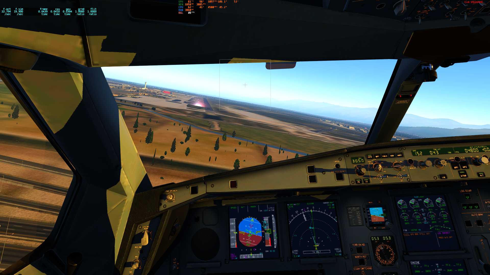 迎着日出，冲向天空——KLAS-KSFO（多图）-5892 