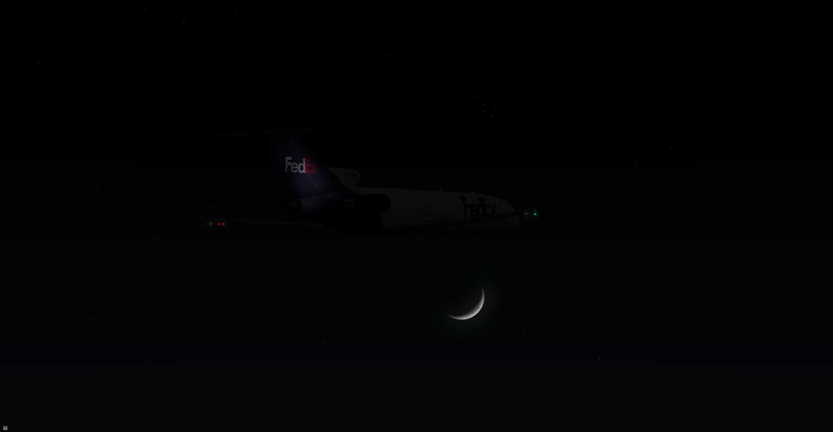 【FSX】波音727 · 夜-315 