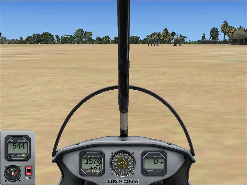 FSX飞行任务：野生动物园巡逻-3317 