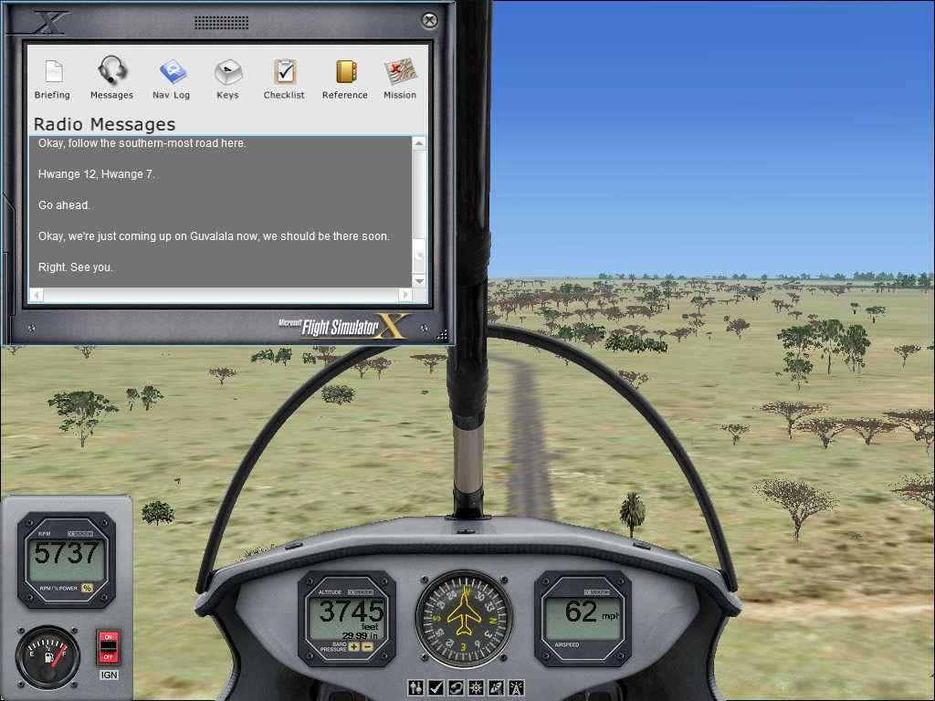 FSX飞行任务：野生动物园巡逻-2662 