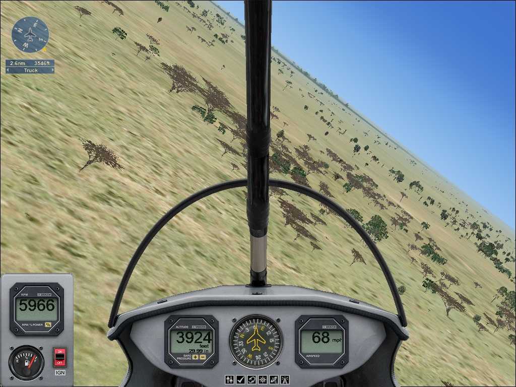 FSX飞行任务：野生动物园巡逻-234 