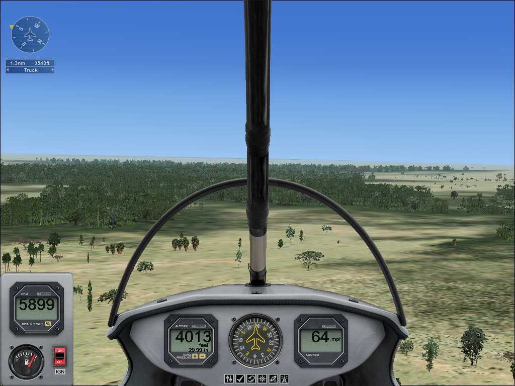 FSX飞行任务：野生动物园巡逻-255 