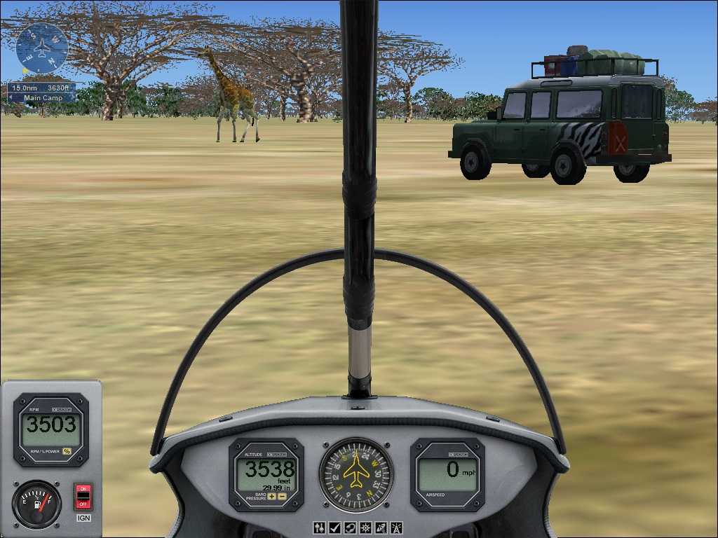 FSX飞行任务：野生动物园巡逻-9419 