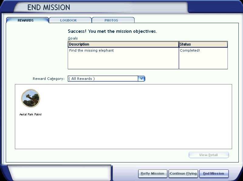 FSX飞行任务：野生动物园巡逻-9289 
