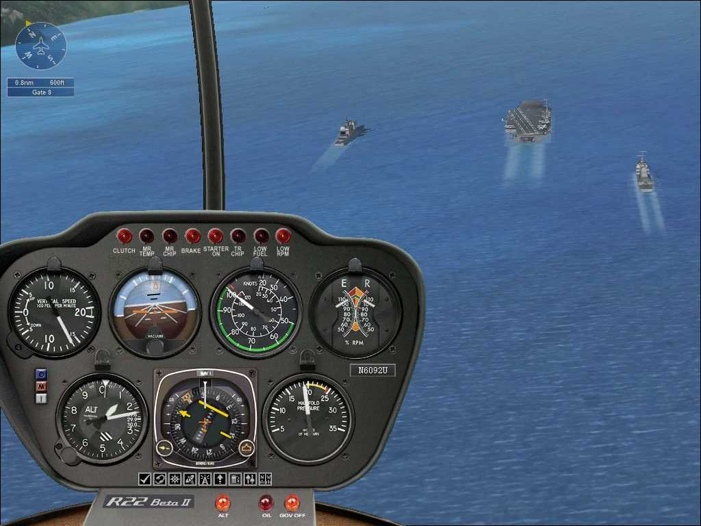 FSX中的航母编队-3041 