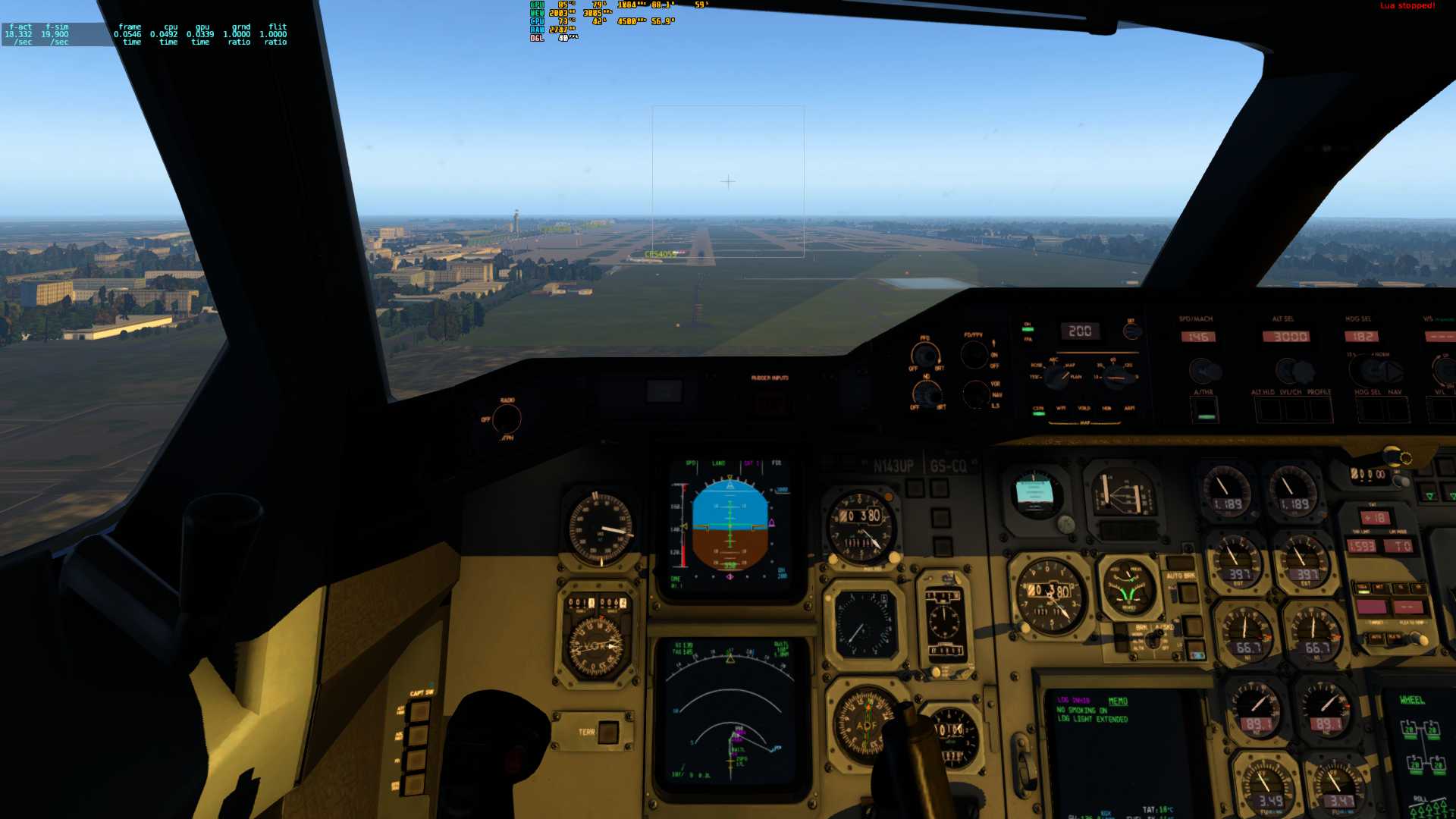 UPS A300降落浦东-3932 