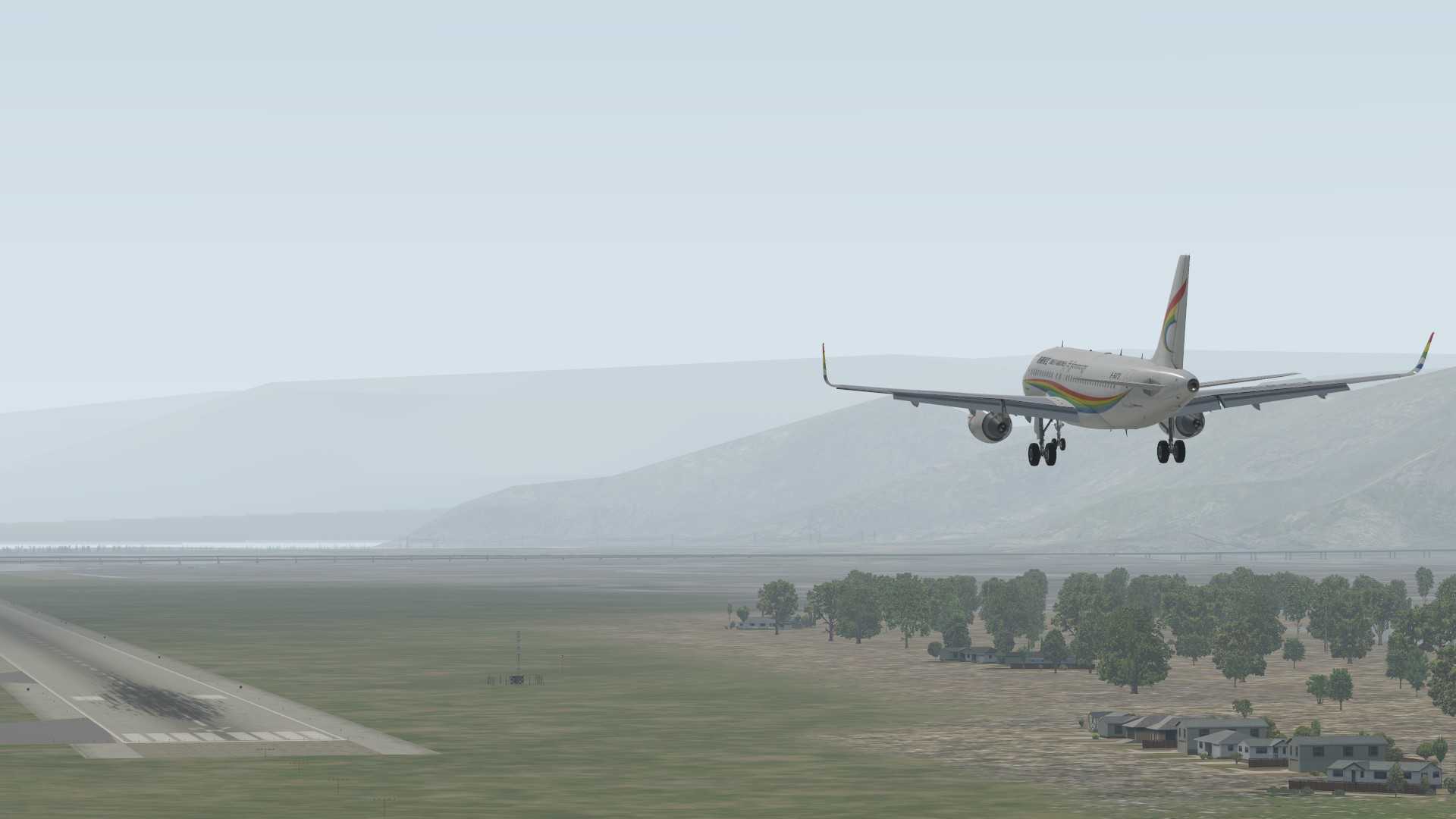 第二次去拉萨：Tl319西藏航空落地拉萨贡嘎-7832 