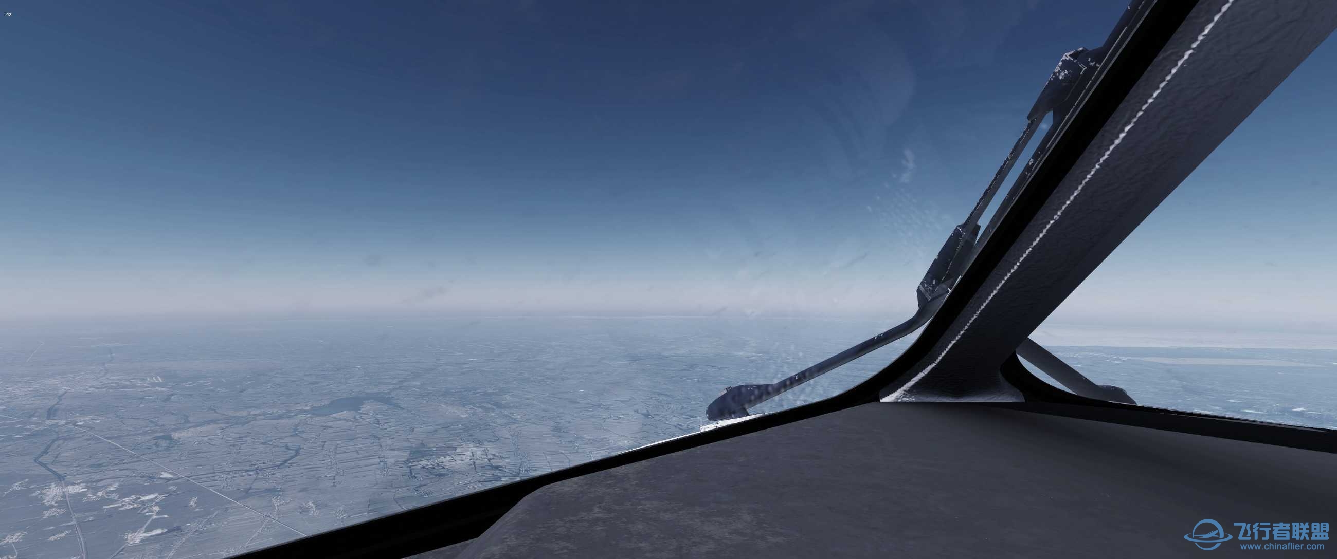 顶级画质下的XPLANE11，显卡在燃烧，电脑要爆炸！-673 