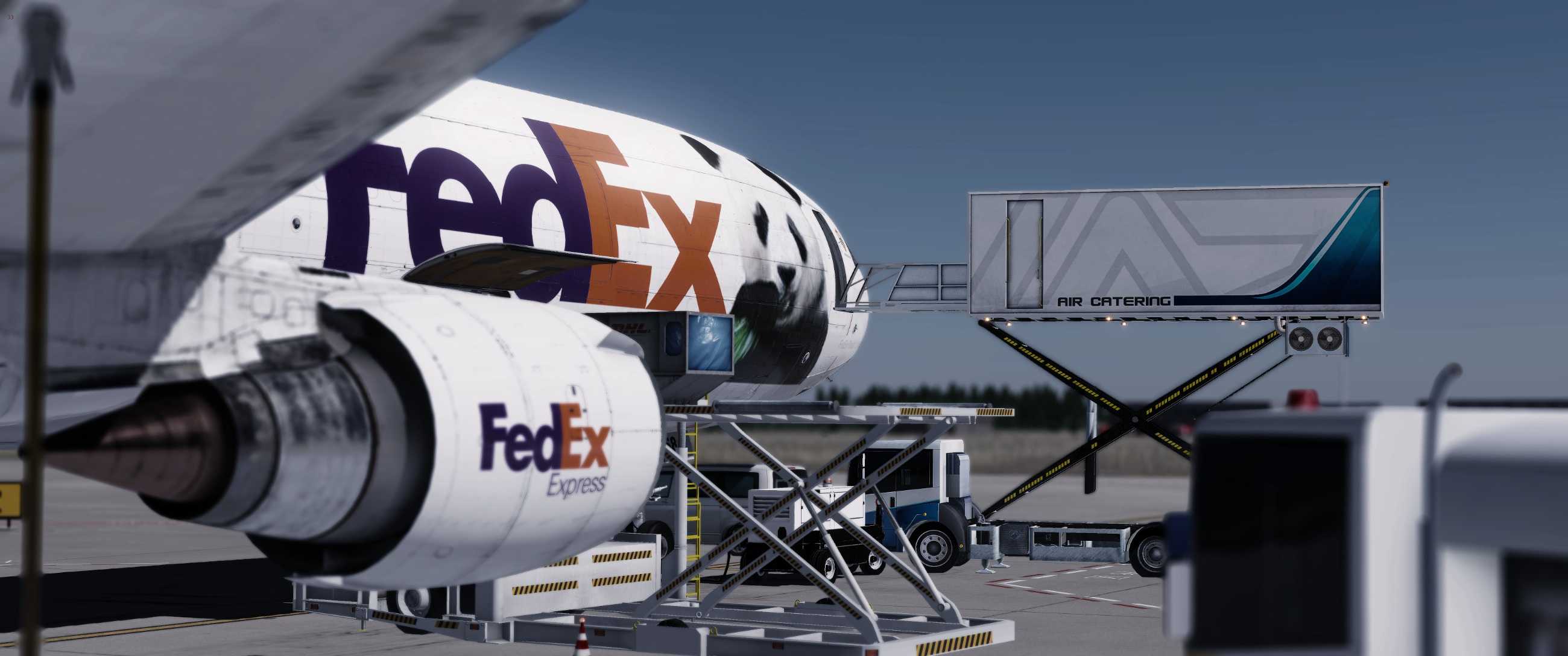 顶级画质下的XPLANE11，显卡在燃烧，电脑要爆炸！-6299 
