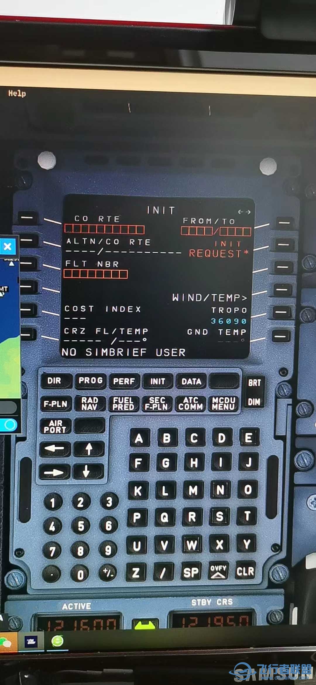 fbw320nx的mcdu航路导入问题-7824 