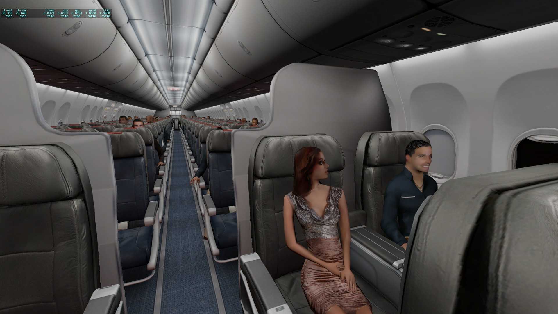 刚从P3D转到xplane来，感觉挺好的-3735 