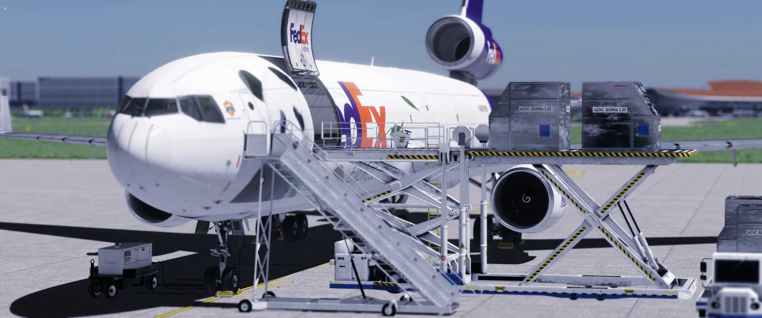 全新顶级画质的XPLANE11，增加了鲜艳度和亮度-4693 