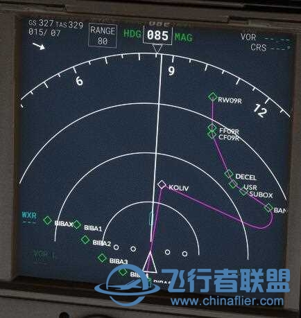 请教大家，为什么ND上不显示T/D点？-9368 