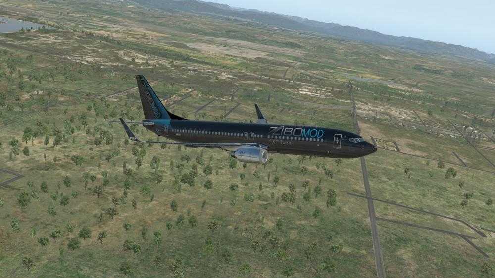 ZIBO 738 搭配ZIBO塗裝就是帥-5250 