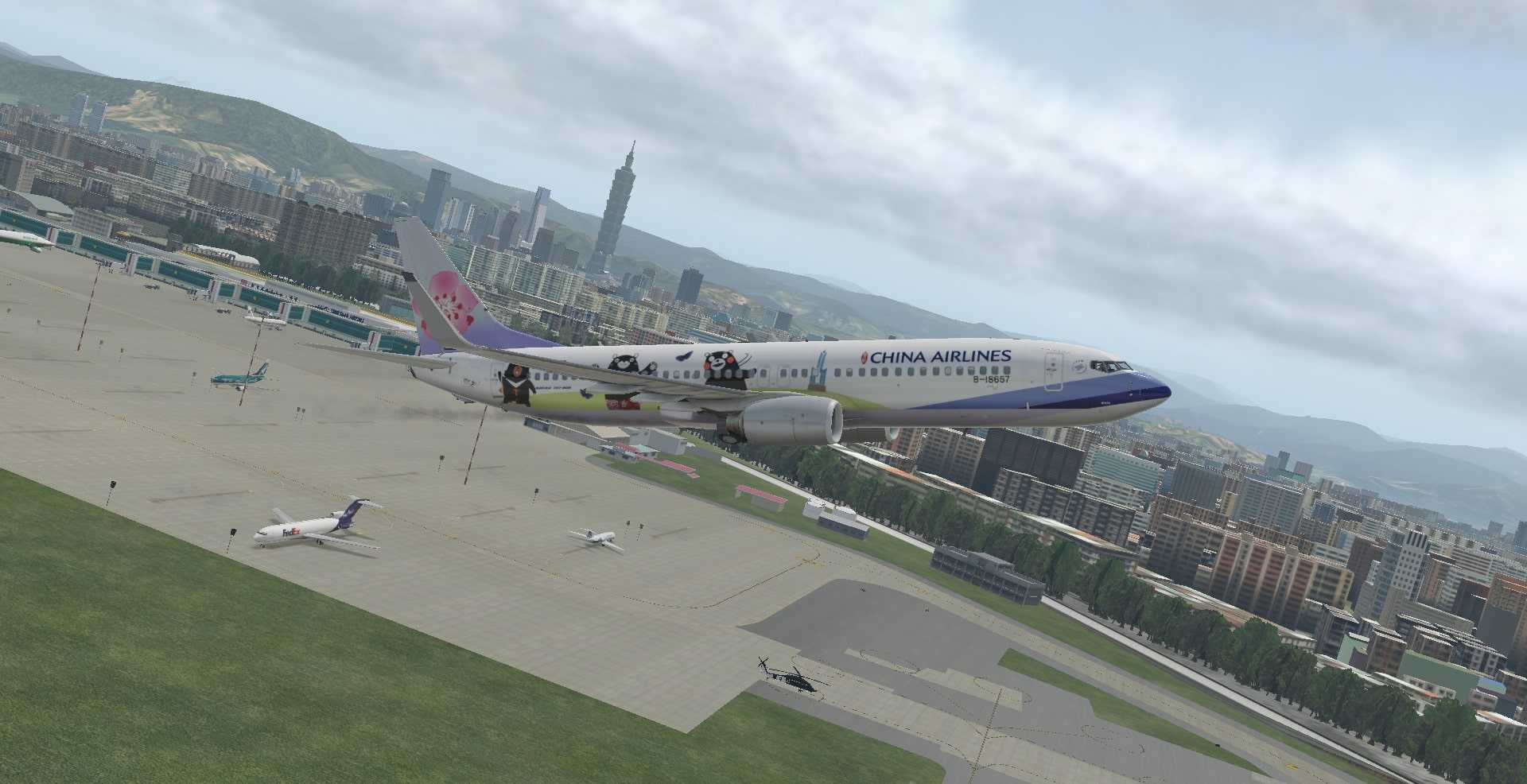 China Airlines B-18657-585 