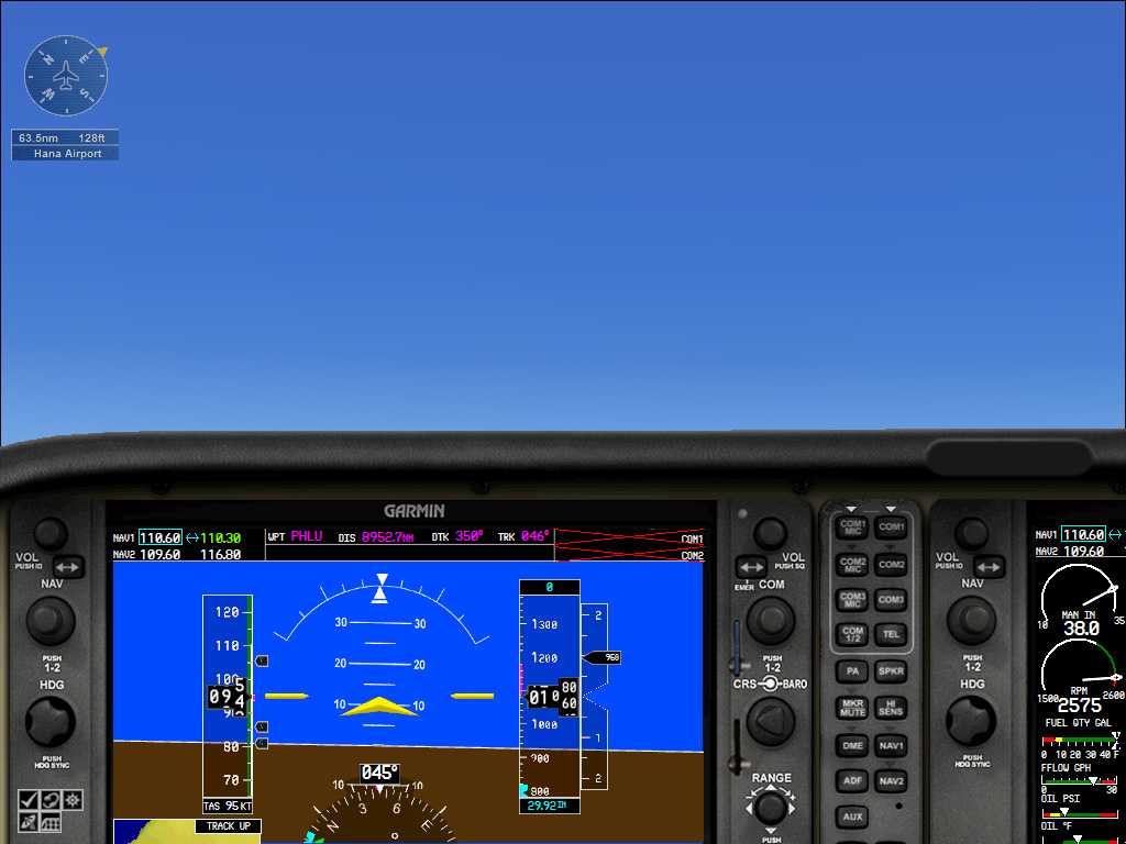 FSX飞行任务之夏威夷飞行评估检查-9603 
