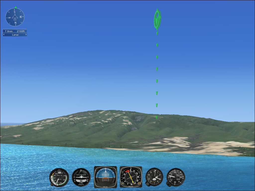FSX飞行任务之夏威夷飞行评估检查-2862 