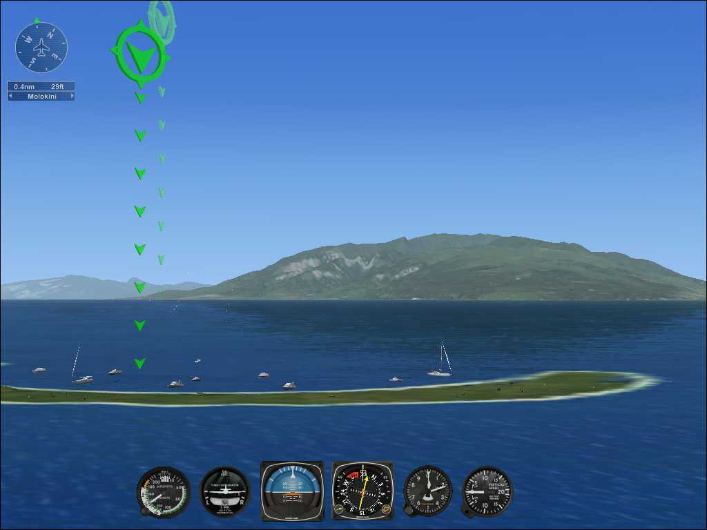 FSX飞行任务之夏威夷飞行评估检查-6285 