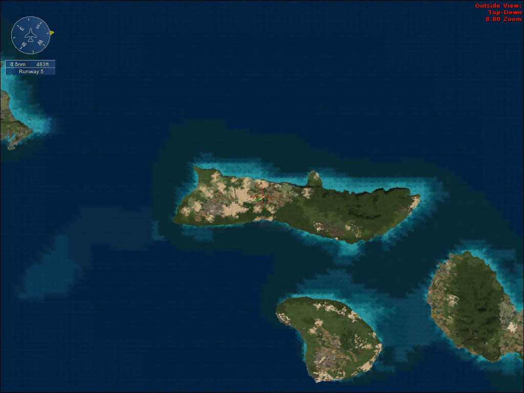 FSX飞行任务之夏威夷风光之旅-5828 
