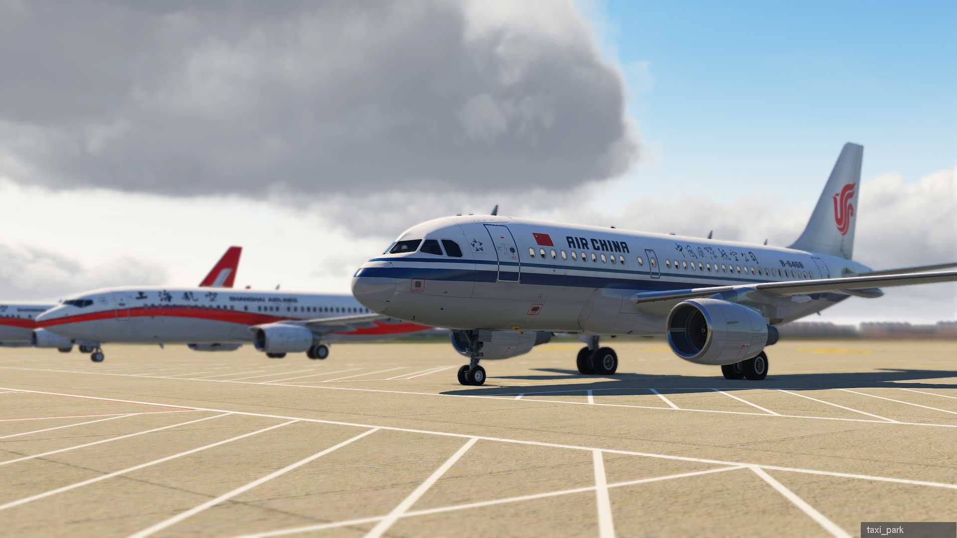 ZSSS 中国国际航空319-614 