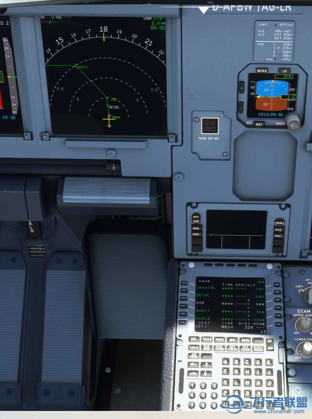 flybywiresim空客320不能输入进场程序？-6107 