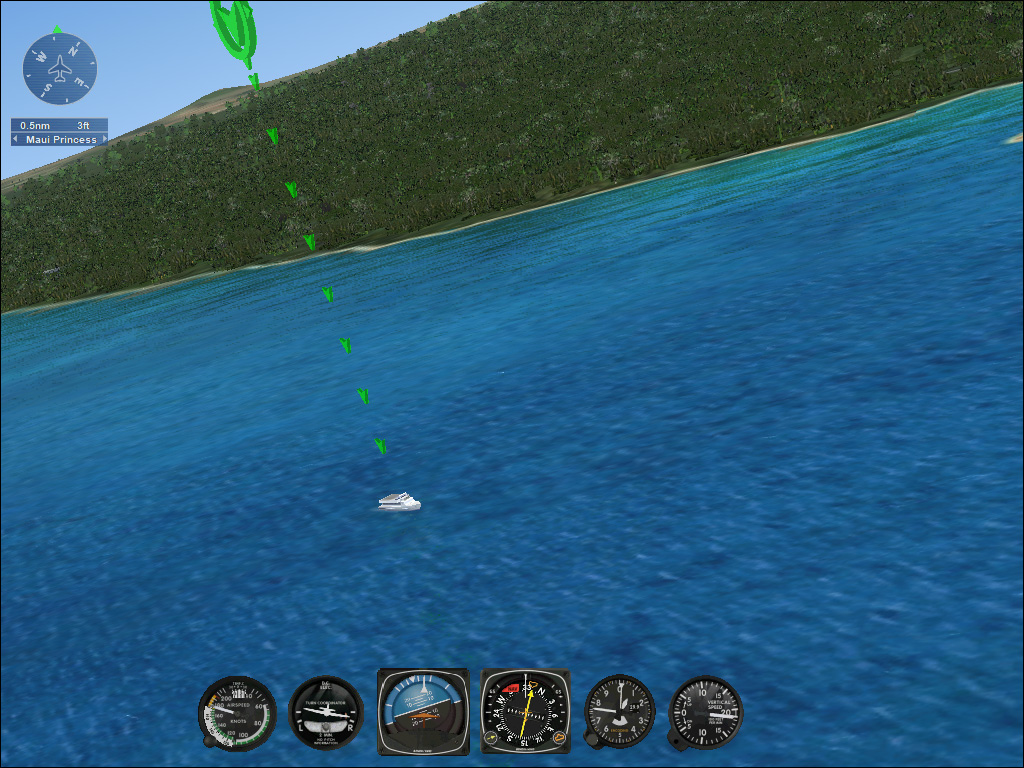 FSX飞行任务之夏威夷风光之旅-6594 