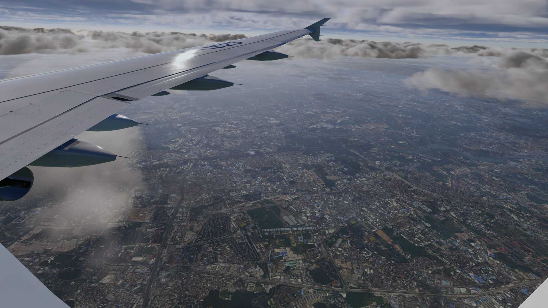 xplane11 KHN-SZX瞎飞-4384 