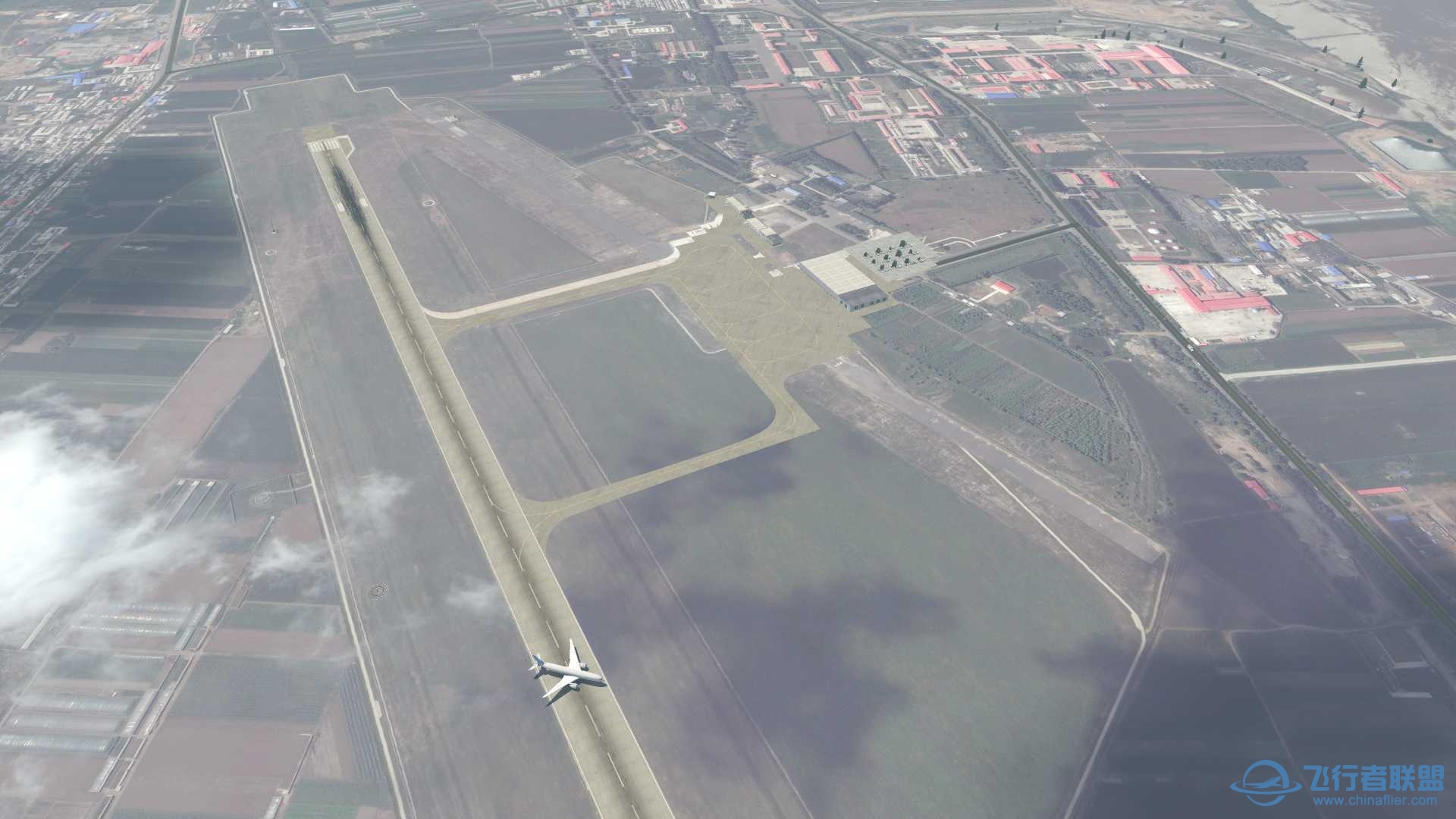 独立制作的佳木斯东郊机场ZYJM、-4686 