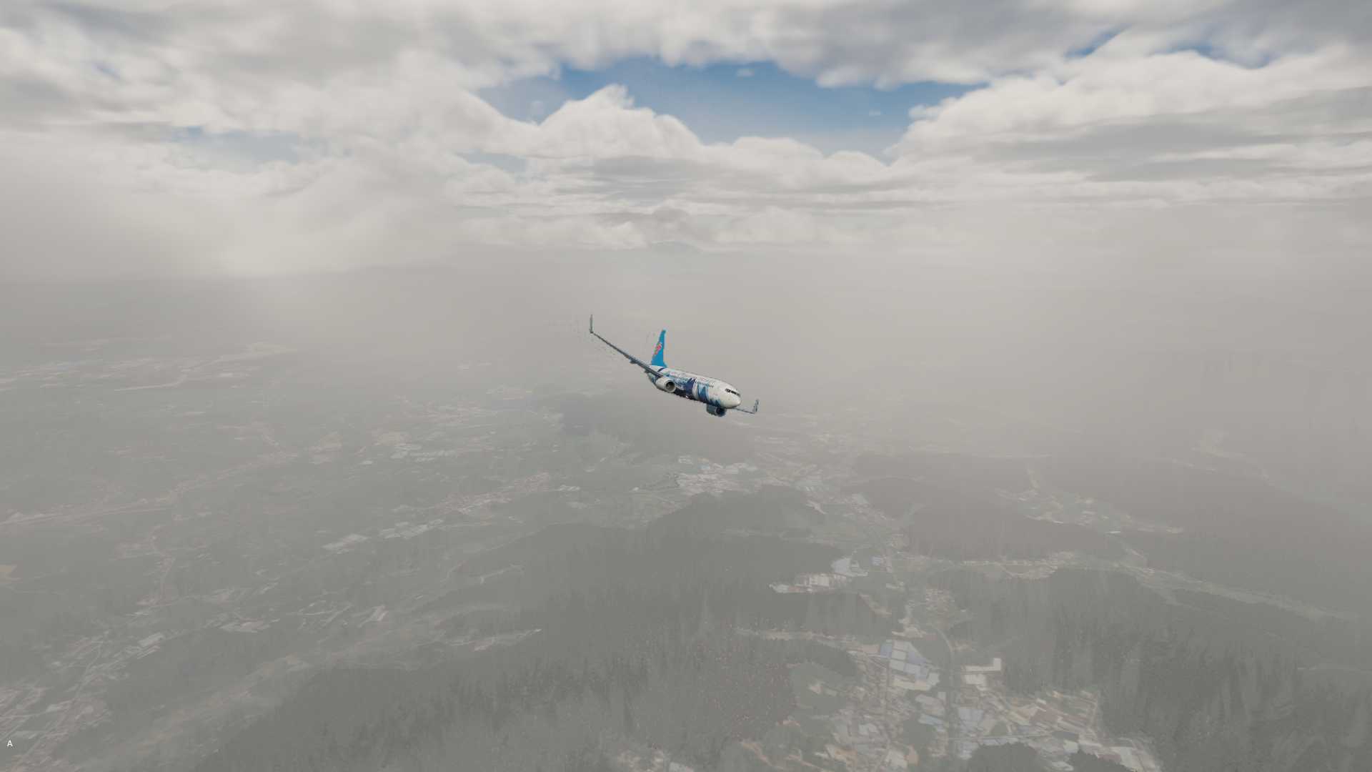 【X-Plane 11】ZGSZ-ZGGG 超短途飞行-5445 