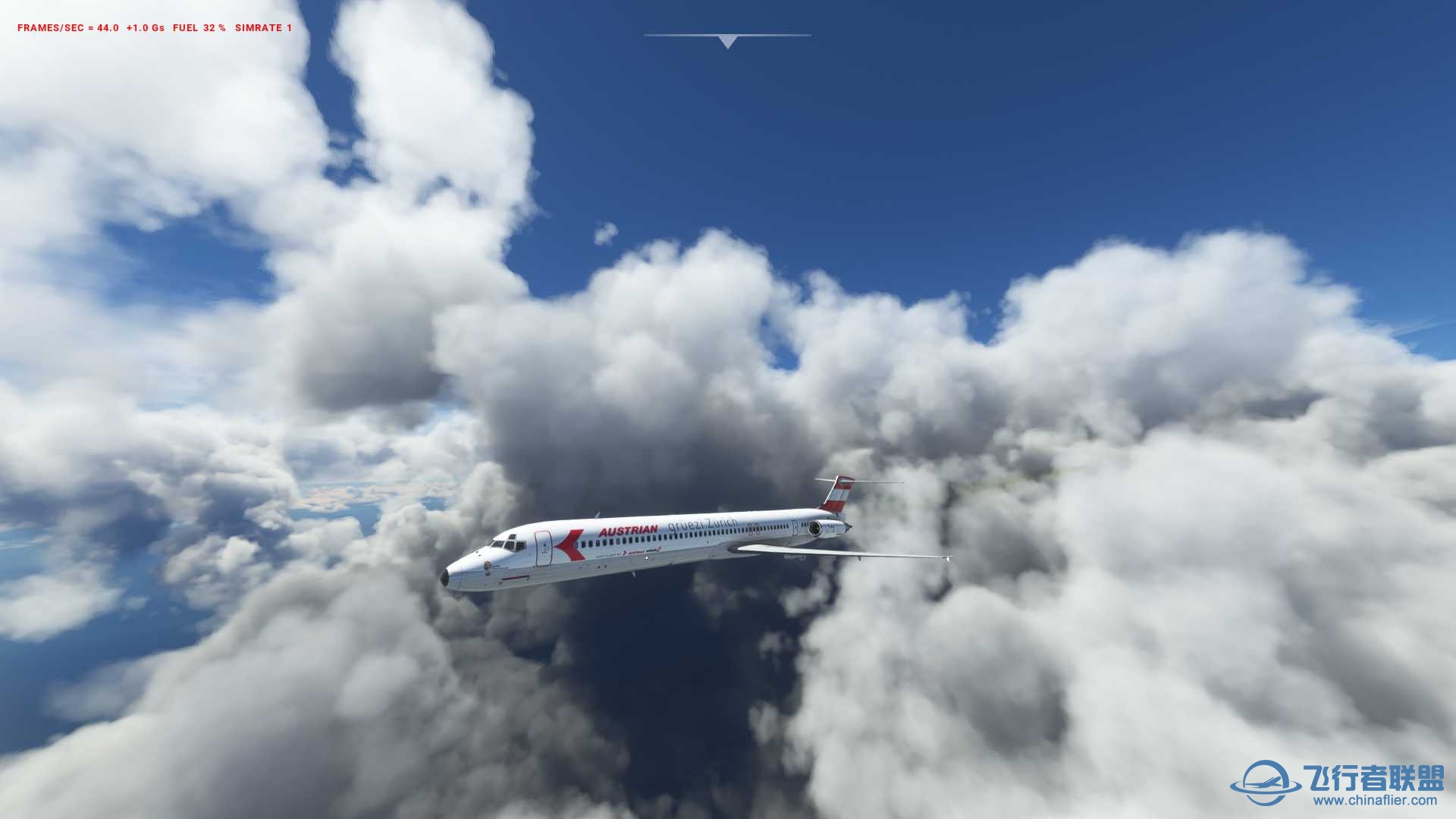 MD-82終於飛上天了...-6396 