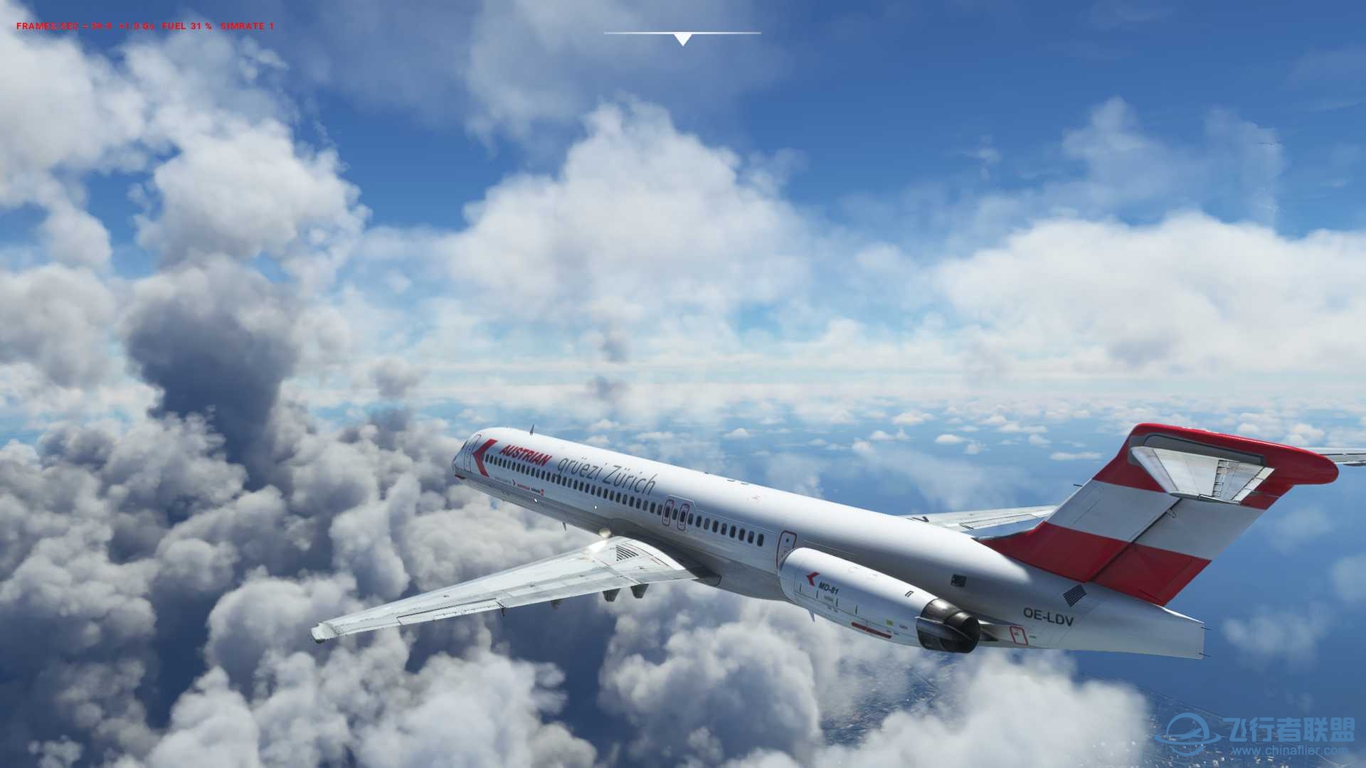 MD-82終於飛上天了...-8737 